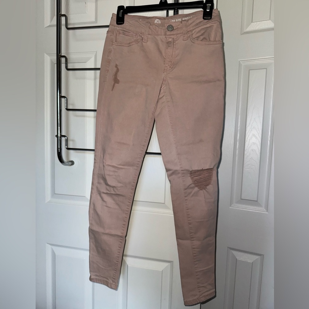 Pink Low Rise Jegging